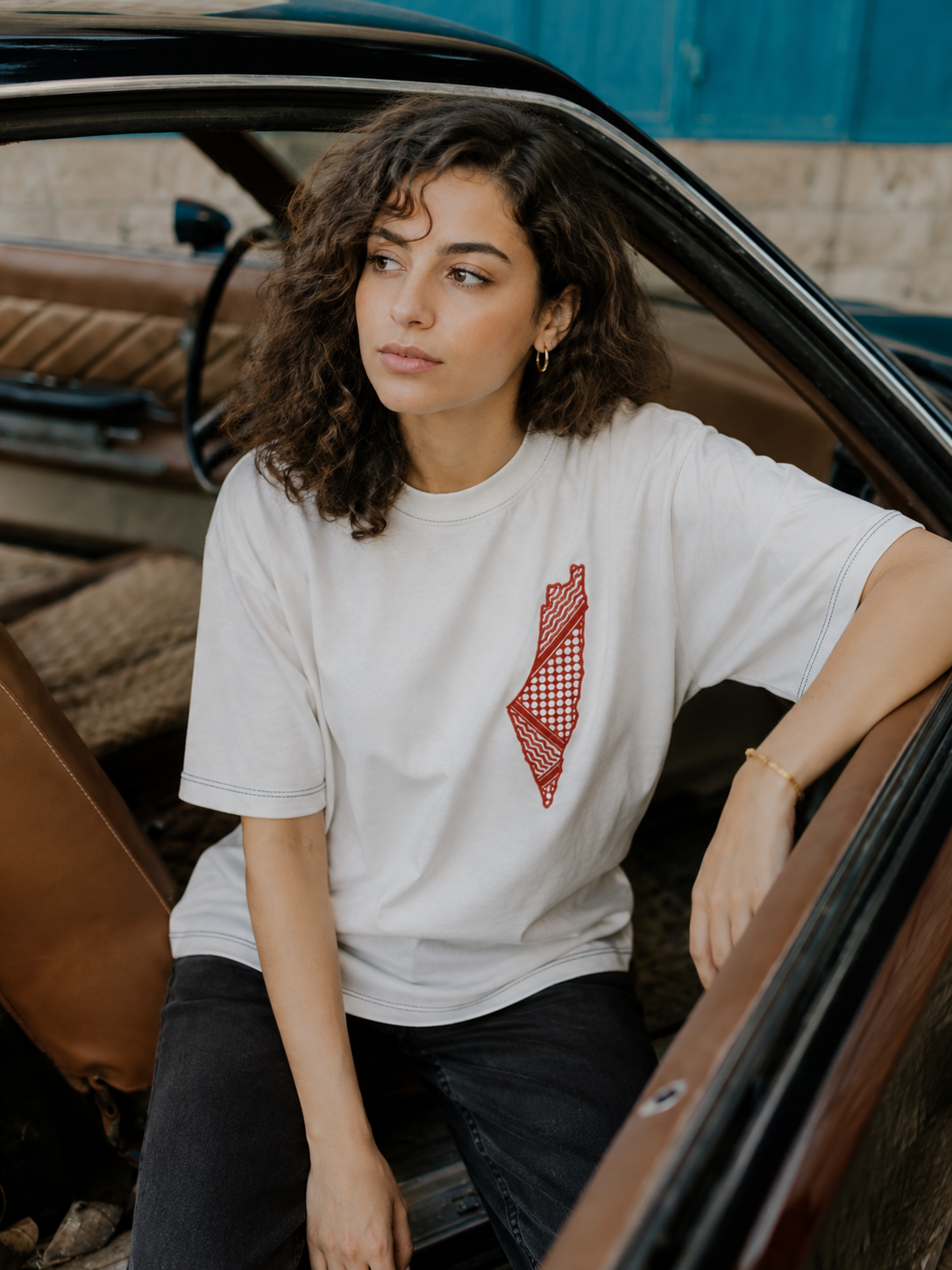Oversized cotton t-shirt
